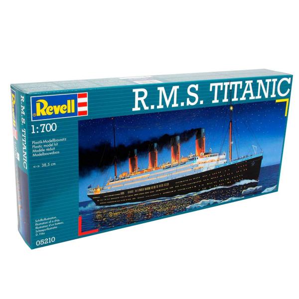 Plastic modelky loď 05210 - RMS TITANIC (1: 700) (obrázek 3)