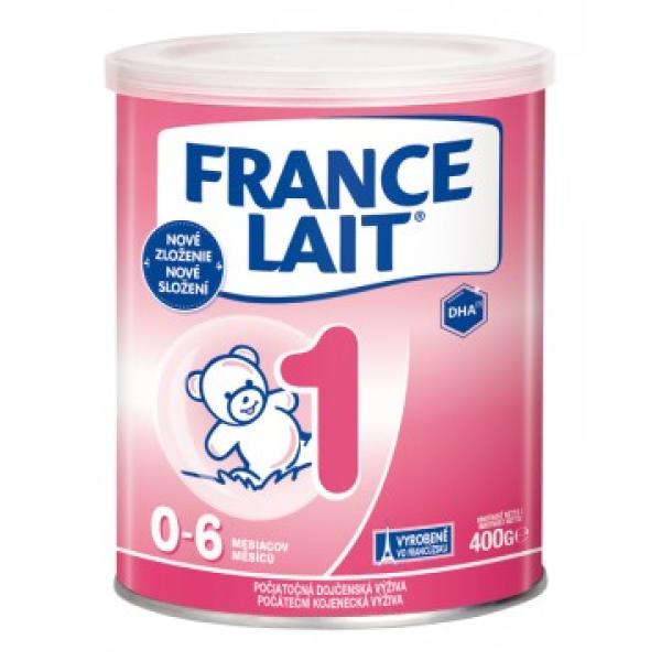 France Lait 1 počiatočná mliečna dojčenská výživa od 0-6 mesiacov 400g