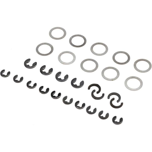 Losi E-clip, rondelle: Mini LMT