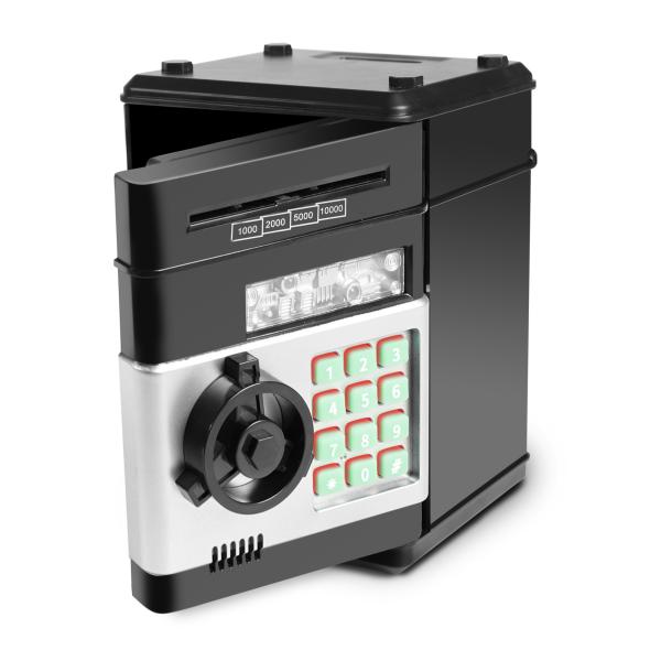 Pokladnička hladový trezor – bankomat na mince i bankovky s PIN kódem