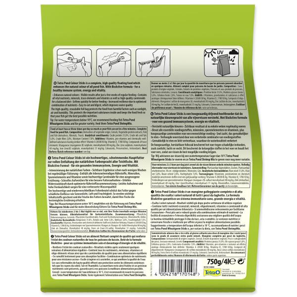 Krmivo Tetra Pond Colour Sticks 4l