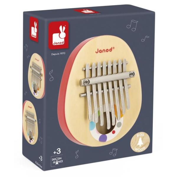 Janod Dřevěný hudební nástroj Kalimba Confetti (obrázek 5)