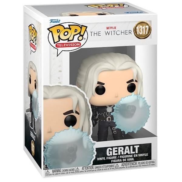 Funko POP TV: Witcher S2- Geralt(shield)