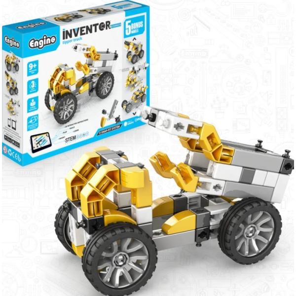 Cassone ribaltabile Engino INVENTOR MECHANICS con 5 modelli bonus