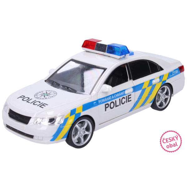 Policajné auto s efektami 24 cm