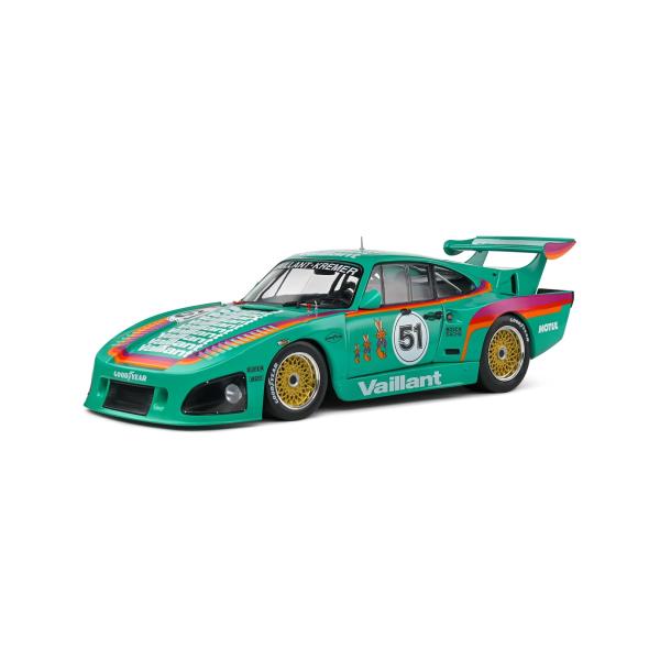1:18 PORSCHE 935 K3 ЗЕЛЕН #51 VAILLANT 1977 - SOLIDO - S1807205