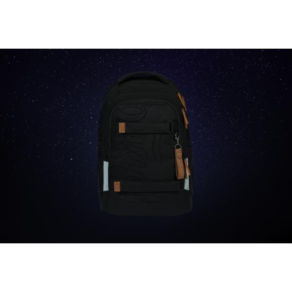 BAAGL SADA 5 Skate Max Darkness: batoh, penál, sáček, sportovní taška, ledvinka