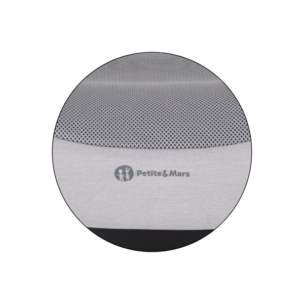 PETITE&MARS Podsedák Optimus Pro i-Size Air Gentle Grey 125 - 150 cm (22-36 kg) (obrázek 8)