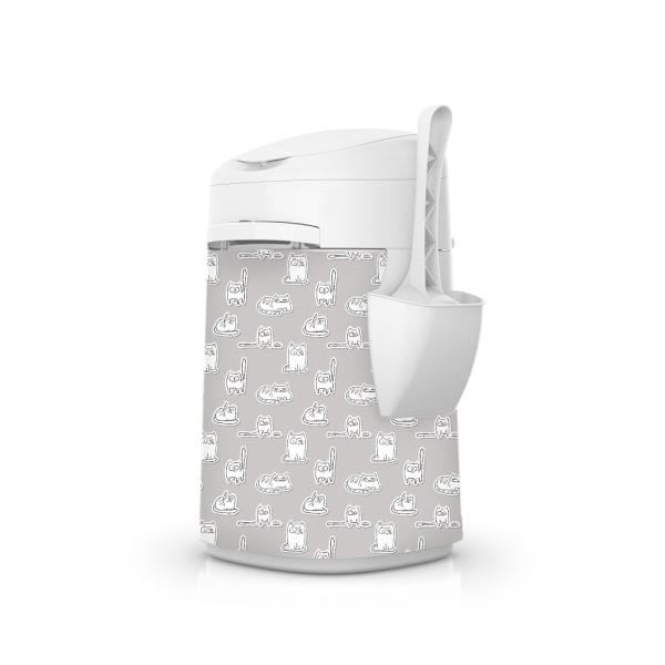 LITTER LOCKER Návlek na koš Design Paper Cats