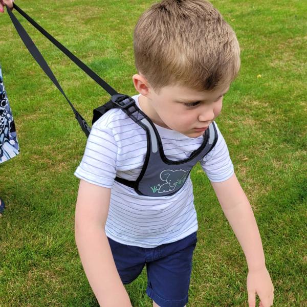 Vodítko pro dítě, Růžové - Giraffe&Bear (obrázek 3)