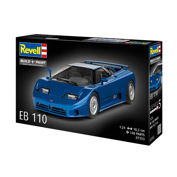 Plastic ModelKit auto 07353 – Bugatti EB110 (1:24)
