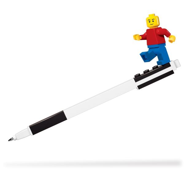 LEGO® Gelové pero s minifigurkou, černé - 1 ks (obrázek 3)
