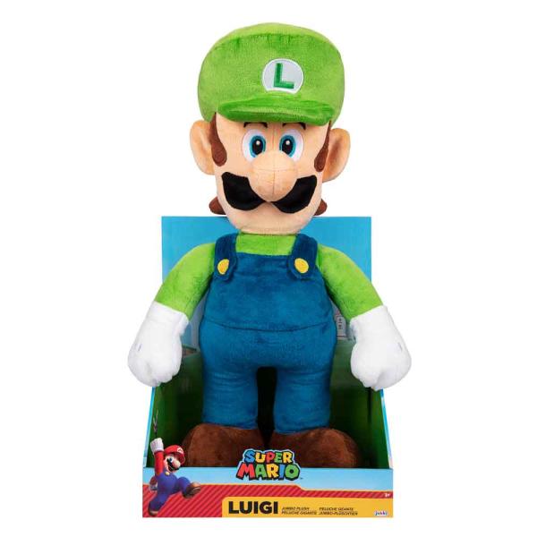 SUPER MARIO 2 Luigi peluche 50cm