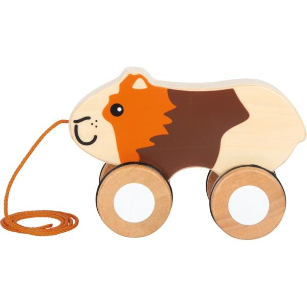 small foot Dřevěná tahací hračka Morče (obrázek 3)