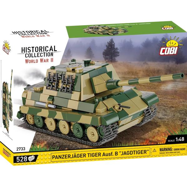 Cobi II WW Panzerjäger Tiger Ausf B Jagdtiger, 1:48, 528 k