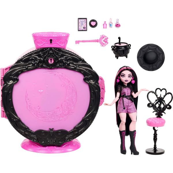 Mattel Monster High Odhalenie elixírov s bábikou Draculaurou