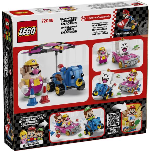 LEGO® Super Mario 72038 Mario Kart™ – Wario a King Boo