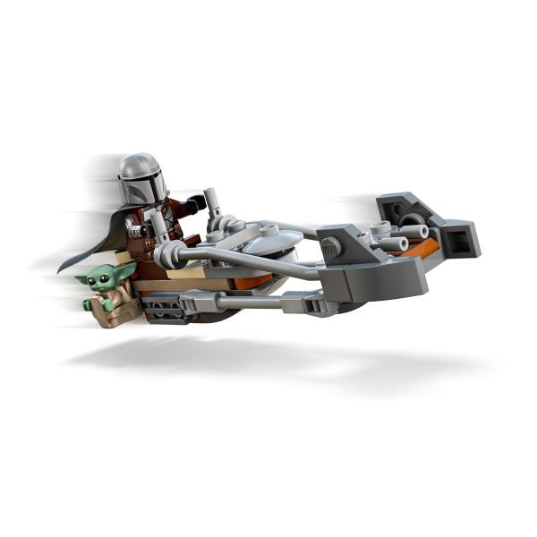 LEGO® Star Wars™ 75436 Mandalorian, Grogu a spídr motorka (obrázek 4)