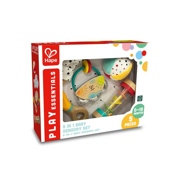 Hape Baby Senzorická sada 5v1 (obrázek 9)