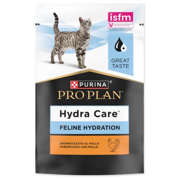 Bustina PURINA PRO PLAN Hydra Care Feline supplemento idratante pollo 10x75g