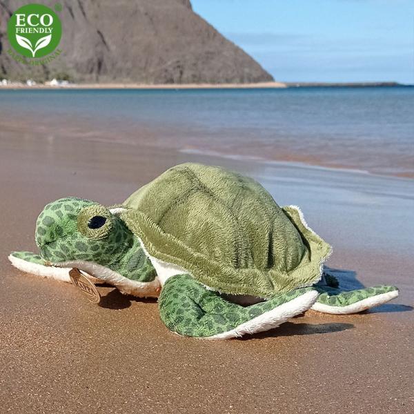 Plyšová želva mořská 25 cm ECO-FRIENDLY