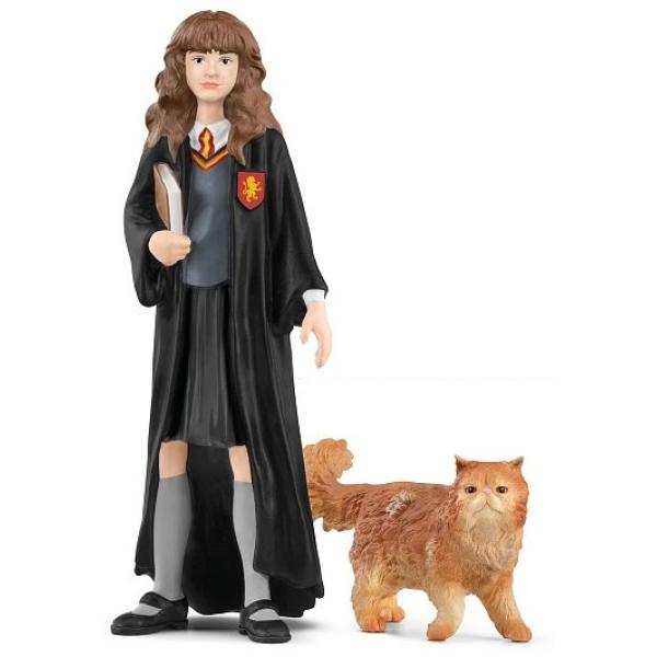 Schleich Harry Potter - Hermiona a Crookshanks