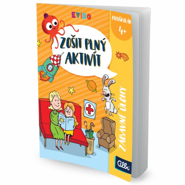 Albi Kvído Zošit plný aktivít 4+