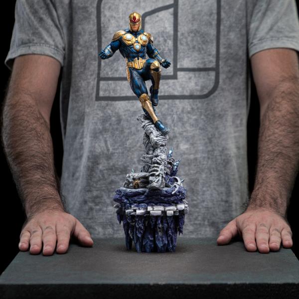 Iron Studios Marvel - Nova DLX Art Scale 1/10 Socha (obrázek 4)