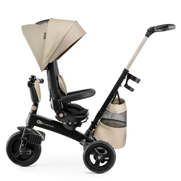 Kinderkraft Dětská tříkolka Easytwist Beige (obrázek 11)
