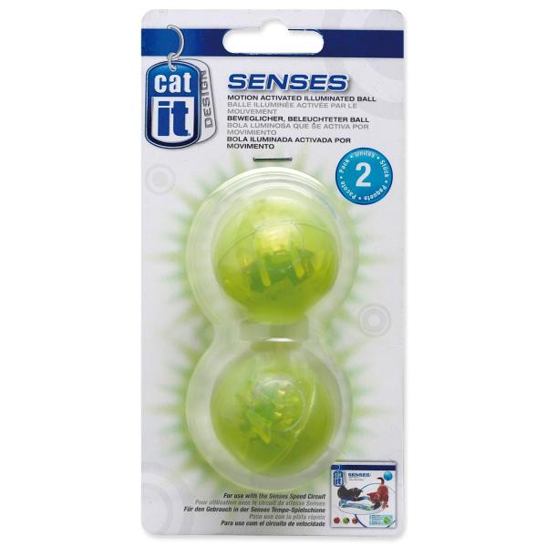 Catit Design Senses Beleuchteter Ball FüR Senses Spielschienen, 2Er Pack-image
