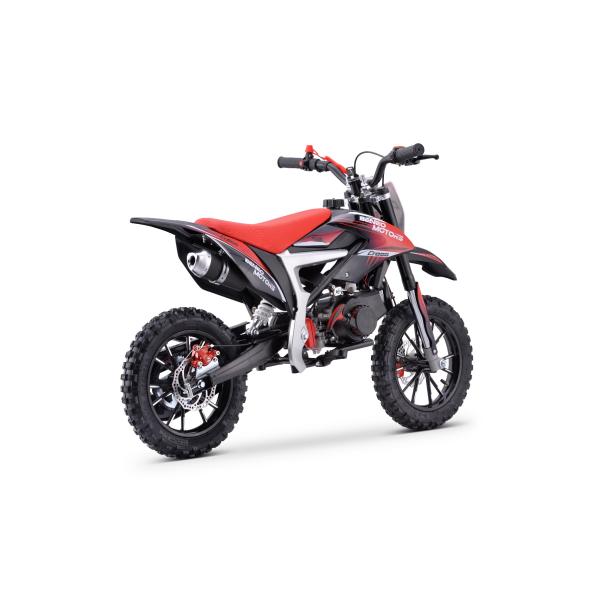 Benzínová motorka pro děti Beneo Motors CROSS SX červená - 50cm3 (obrázek 6)