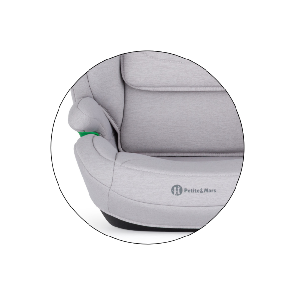 PETITE&MARS Autosedačka Astor Pro i-Size Gentle Grey 100-150 cm (15-36 kg) (obrázek 7)