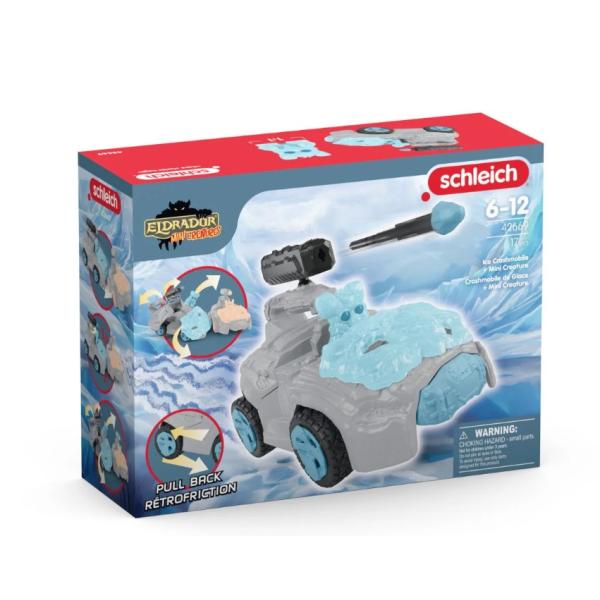 Schleich Ledový crashMobile s figurkami Mini Creature