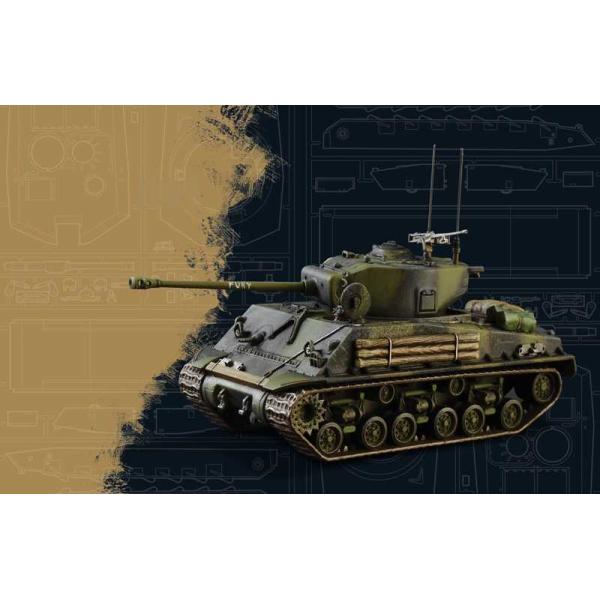 Model Kit tank 25772 – M4A3E8 Sherman „Fury“ (1:56)