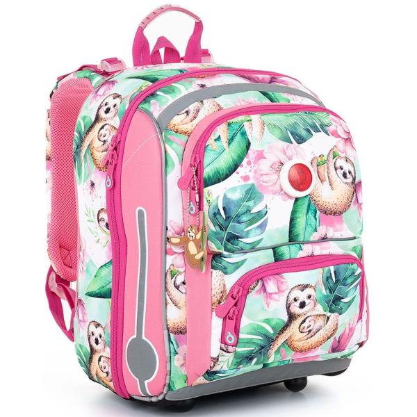 Školská aktovka s leňochodmi Topgal BEBE 23001