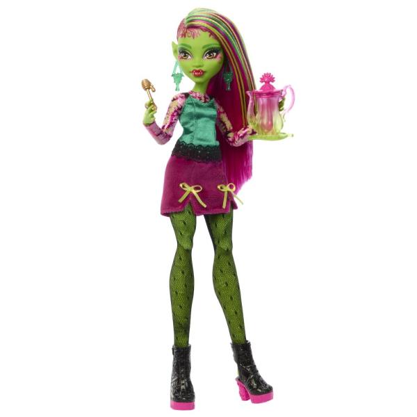 Monster High Skulltimate Secrets Garden Mysteries panenka - Venus (obrázek 3)