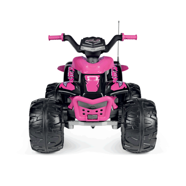 Peg Perego Corral T-Rex 12V růžová