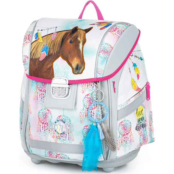 Školní batoh PREMIUM LIGHT kůň romantic