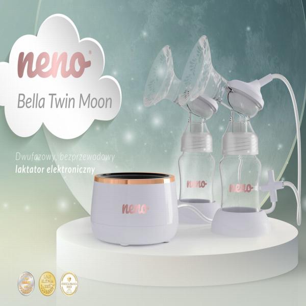 Neno Odsávačka mateřského mléka duo elektrická Bella Twin Moon (obrázek 10)
