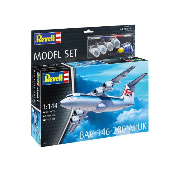 ModelSet letadlo 63791 - BAe 146 (RJ85) (1:144)