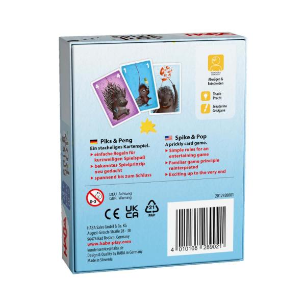 Haba Karetní hra pro děti Piks & Peng