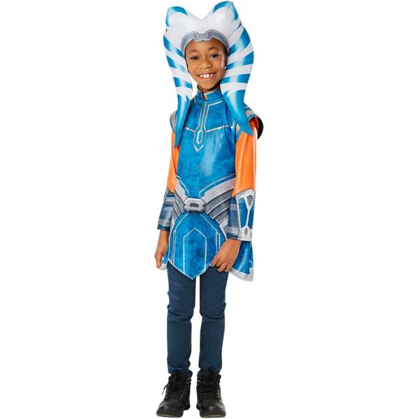 STAR WARS UNIVERSE Ashoka Tano costume per bambini taglia XS(110-116cm)