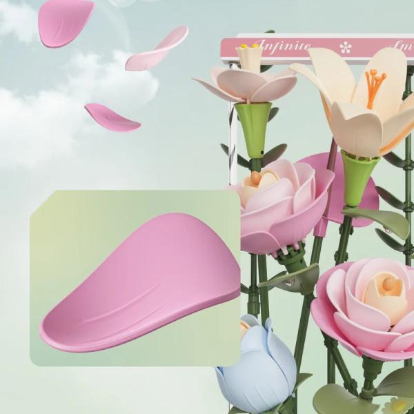 RoboTime 3D skládačka Květinový box