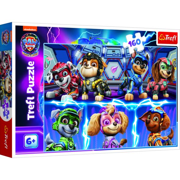 Trefl Puzzle 160 dílků - Psí přátelé Tlapková patrola/Paw Patrol