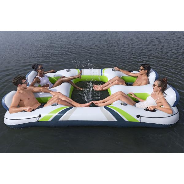 Bestway 43957 Nafukovací ostrov Breeze Bloc, 291 x 202 x 51 cm (obrázek 4)