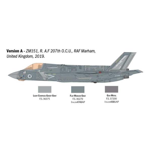 Model Kit letadlo 92810 - F-35B Lightning (1:48) (obrázek 4)
