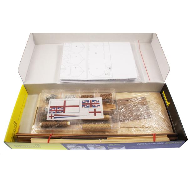 MAMOLI H.M.S. Bounty 1787 1:64 kit (obrázek 4)