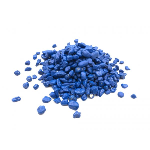 Akvarijní štěrk modrý 4-8 mm 3kg