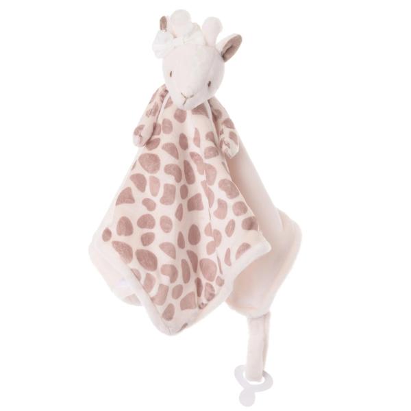 BK LENA BABY muchláček, krémový lem (30cm) s dárkovým boxem Bukowski Design