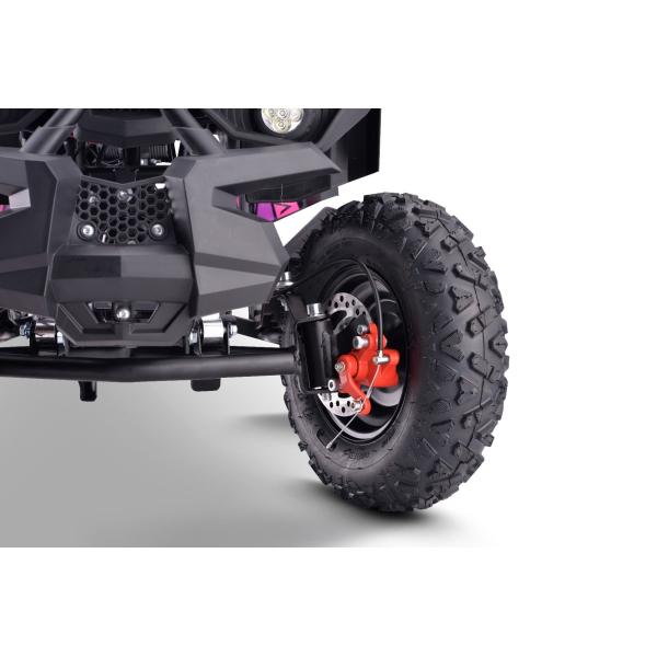 Elektrická čtyřkolka pro děti Beneo Motors Veloci růžová - 800W (obrázek 6)